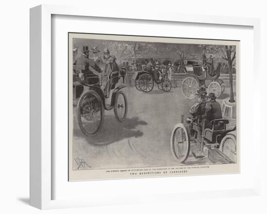 Two Exhibitions of Carriages-Alexander Stuart Boyd-Framed Giclee Print