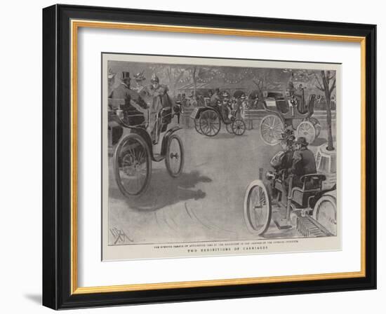 Two Exhibitions of Carriages-Alexander Stuart Boyd-Framed Giclee Print