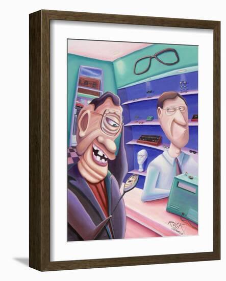 Two Eyes-Rock Demarco-Framed Giclee Print