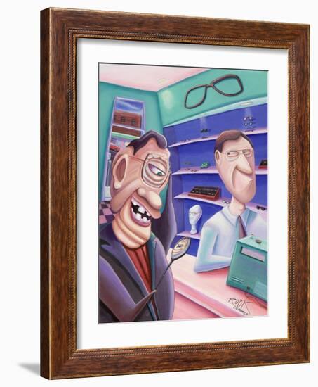 Two Eyes-Rock Demarco-Framed Giclee Print