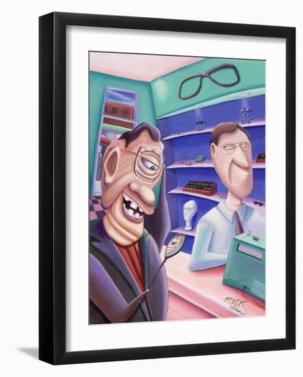 Two Eyes-Rock Demarco-Framed Giclee Print