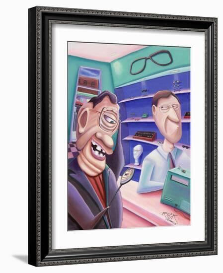 Two Eyes-Rock Demarco-Framed Giclee Print