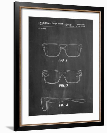 Two Face Prizm Oakley Sunglasses Patent-Cole Borders-Framed Art Print