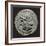 Two Faced Roman God Janus on Ancient Rome Coin-null-Framed Photo