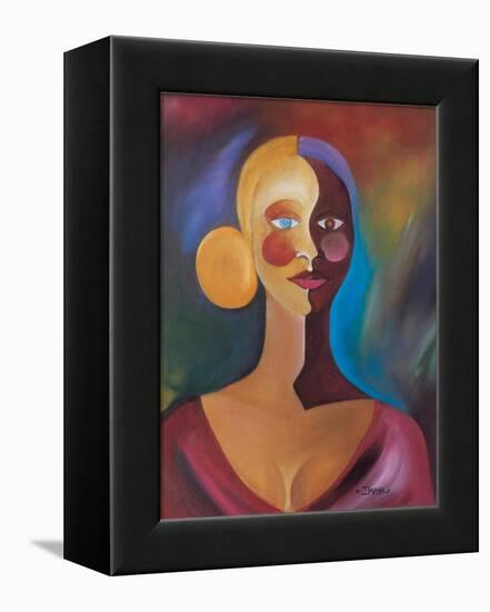 Two Faces of Eve-Ikahl Beckford-Framed Premier Image Canvas