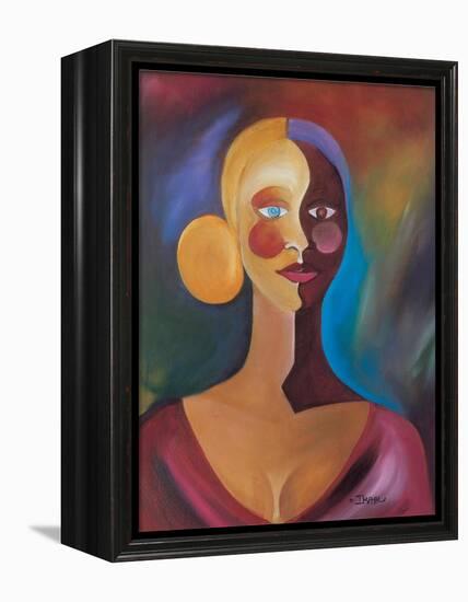 Two Faces of Eve-Ikahl Beckford-Framed Premier Image Canvas