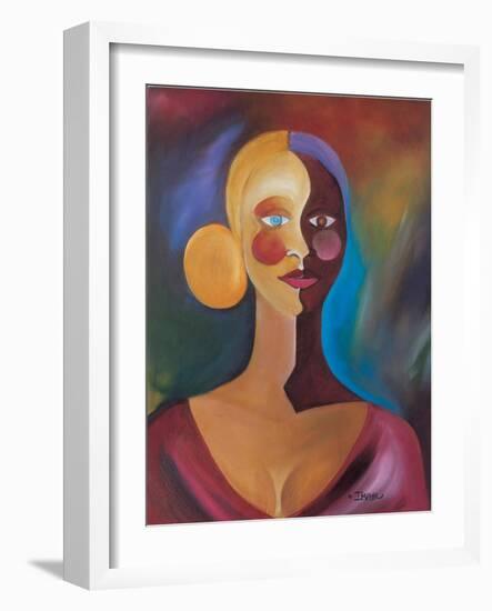 Two Faces of Eve-Ikahl Beckford-Framed Giclee Print