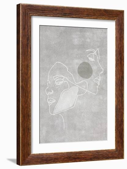 Two Faces-Incado-Framed Art Print