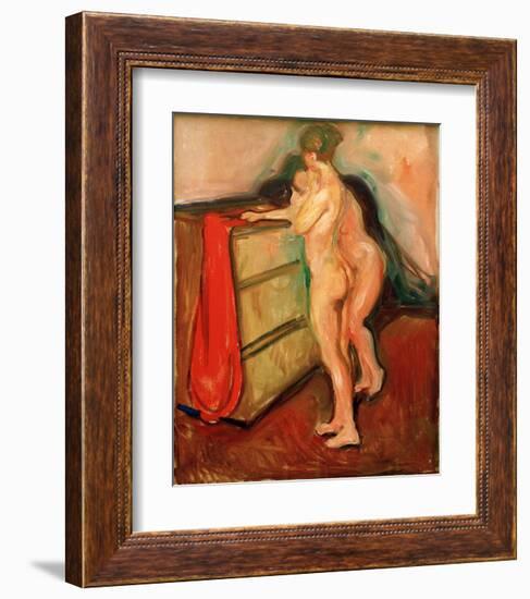 Two Female Nudes, 1903-Edvard Munch-Framed Giclee Print