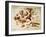 Two Figures in a Landscape, 17th Century-Pier Francesco Mola-Framed Giclee Print