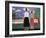 Two Figures in a Landscape-Kasimir Malevich-Framed Giclee Print