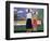 Two Figures in a Landscape-Kasimir Malevich-Framed Giclee Print