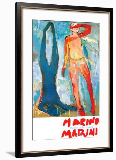 Two Figures-Marino Marini-Framed Art Print