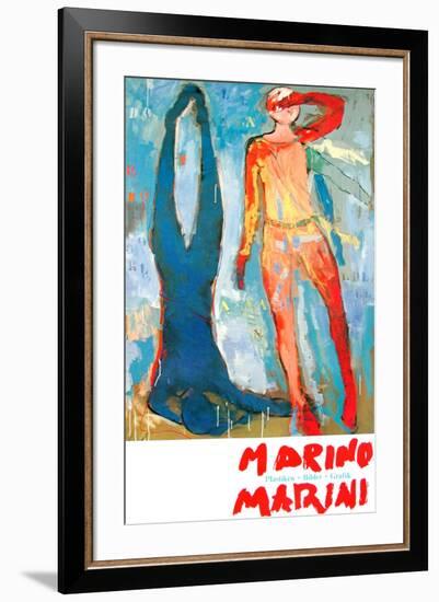 Two Figures-Marino Marini-Framed Art Print