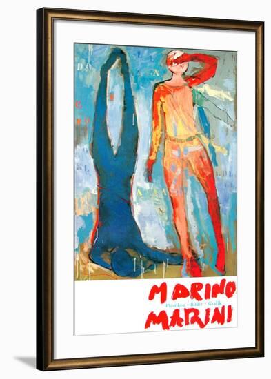 Two Figures-Marino Marini-Framed Art Print