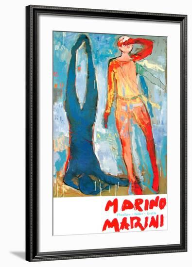 Two Figures-Marino Marini-Framed Art Print