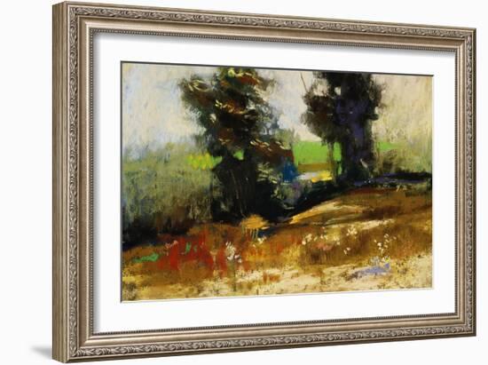 Two Firs-Lou Wall-Framed Giclee Print