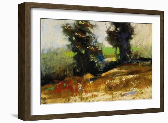 Two Firs-Lou Wall-Framed Giclee Print