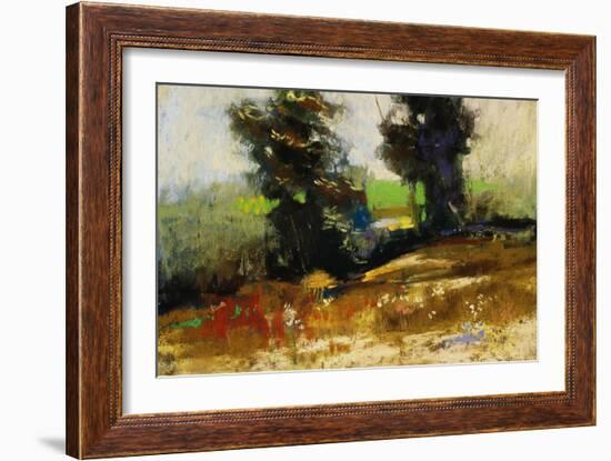 Two Firs-Lou Wall-Framed Giclee Print