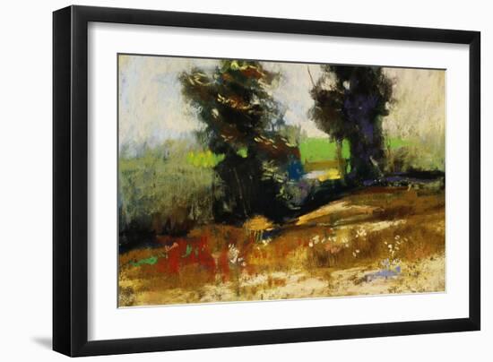 Two Firs-Lou Wall-Framed Giclee Print