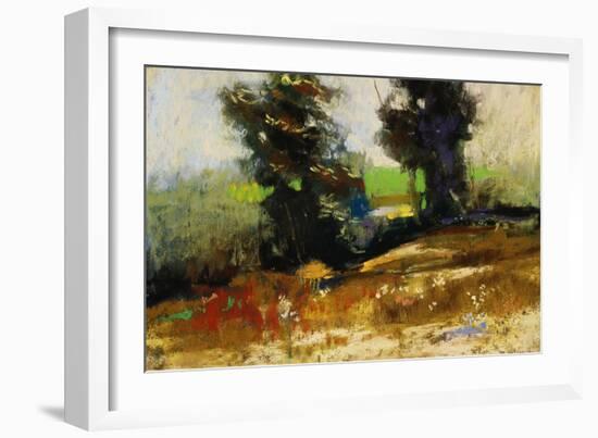 Two Firs-Lou Wall-Framed Giclee Print