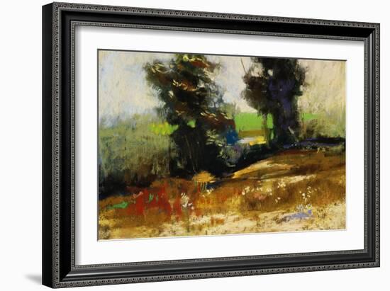 Two Firs-Lou Wall-Framed Giclee Print