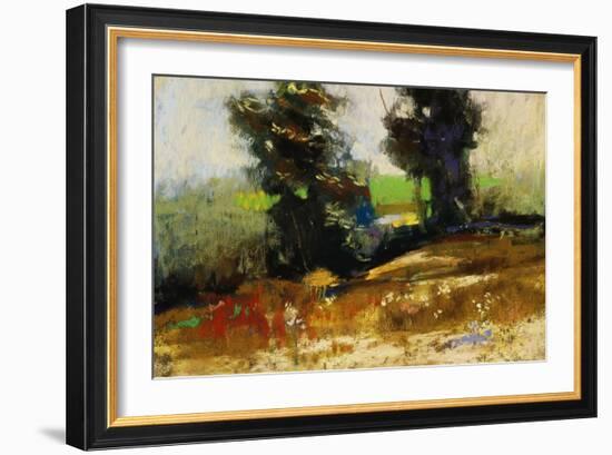 Two Firs-Lou Wall-Framed Giclee Print