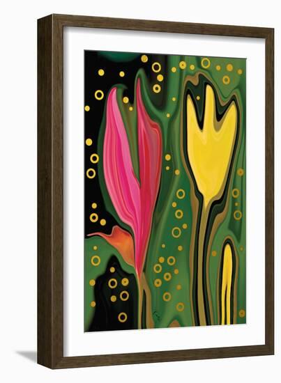 Two Flowers-Rabi Khan-Framed Art Print