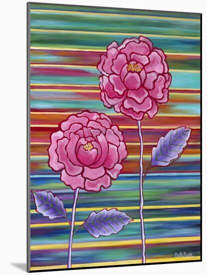Two Flowers-Carla Bank-Mounted Giclee Print