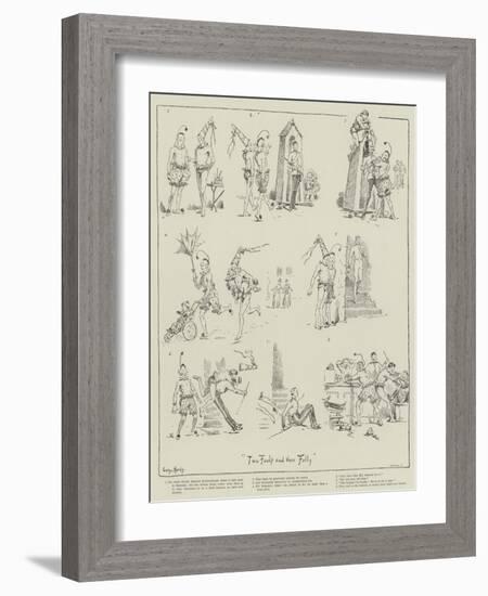 Two Fools and their Folly-Evelyn Stuart Hardy-Framed Giclee Print