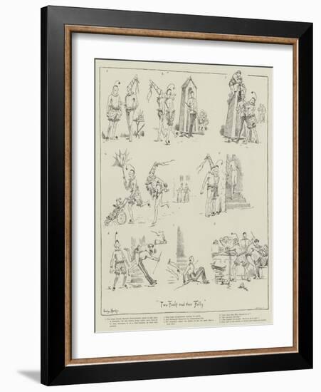 Two Fools and their Folly-Evelyn Stuart Hardy-Framed Giclee Print