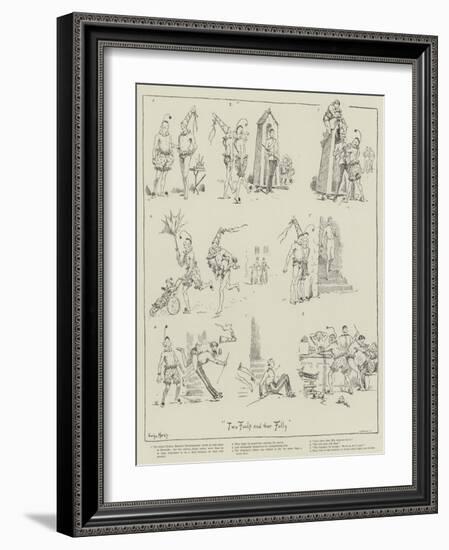 Two Fools and their Folly-Evelyn Stuart Hardy-Framed Giclee Print