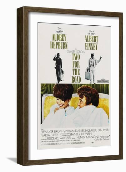 Two for the Road, 1967, Directed by Stanley Donen-null-Framed Giclee Print