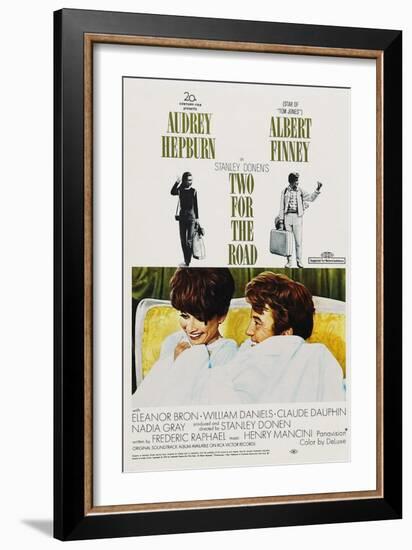 Two for the Road, 1967, Directed by Stanley Donen-null-Framed Giclee Print