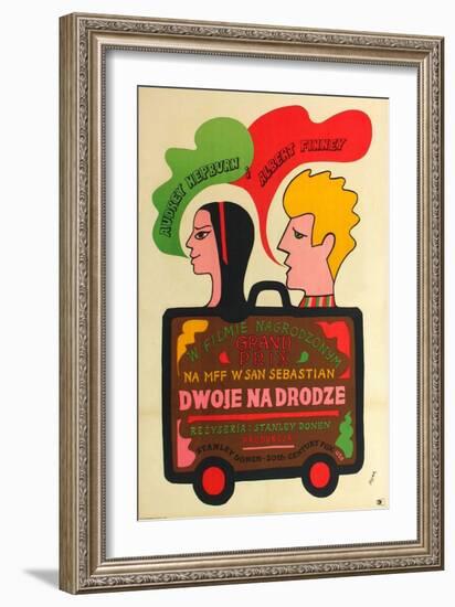 Two for the Road, 1967, Directed by Stanley Donen-null-Framed Giclee Print