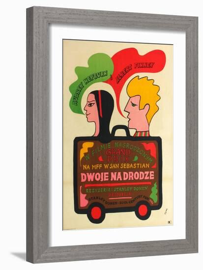 Two for the Road, 1967, Directed by Stanley Donen-null-Framed Giclee Print