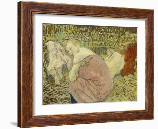 Two Friends, 1895-Henri de Toulouse-Lautrec-Framed Giclee Print