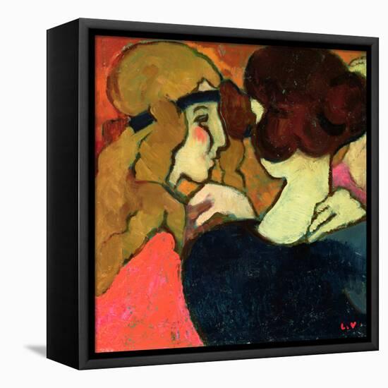 Two Friends, 1918 (Oil on Board)-Louis Valtat-Framed Premier Image Canvas