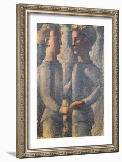 Two Friends, 1936-Oskar Schlemmer-Framed Giclee Print