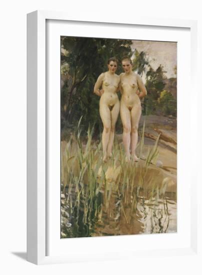 Two Friends-Anders Leonard Zorn-Framed Giclee Print