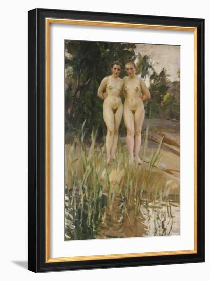 Two Friends-Anders Leonard Zorn-Framed Giclee Print