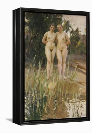 Two Friends-Anders Leonard Zorn-Framed Premier Image Canvas