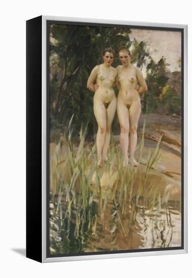 Two Friends-Anders Leonard Zorn-Framed Premier Image Canvas