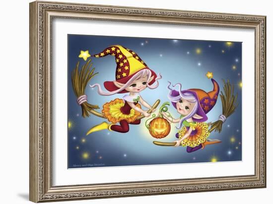 Two Friends-Olga And Alexey Drozdov-Framed Giclee Print