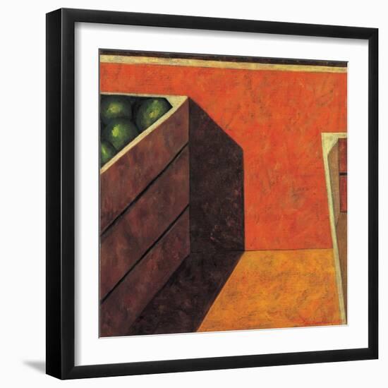 Two Fruit Crates, 1999-Pedro Diego Alvarado-Framed Giclee Print