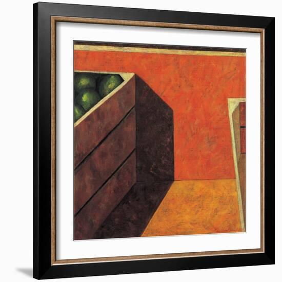 Two Fruit Crates, 1999-Pedro Diego Alvarado-Framed Giclee Print