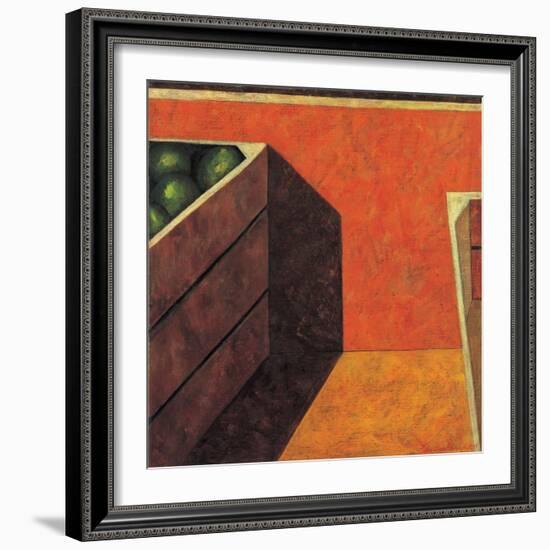 Two Fruit Crates, 1999-Pedro Diego Alvarado-Framed Giclee Print