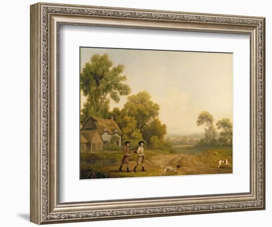 Two Gentlemen Going a Shooting-George Stubbs-Framed Giclee Print