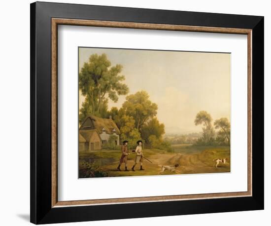 Two Gentlemen Going a Shooting-George Stubbs-Framed Giclee Print