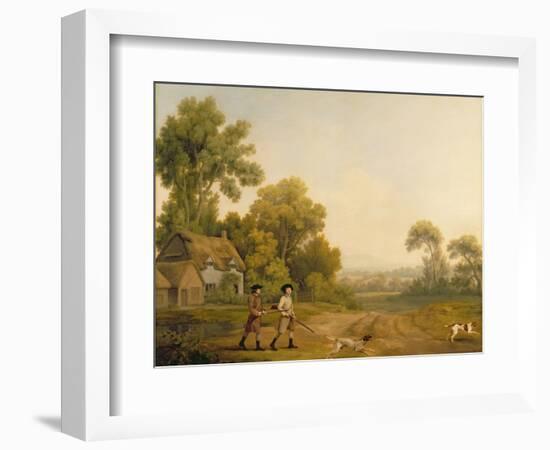 Two Gentlemen Going a Shooting-George Stubbs-Framed Giclee Print